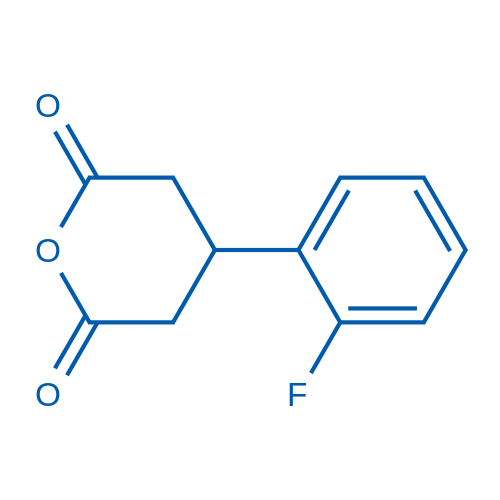 4-(2-Fluorophenyl)dihydro-2h-pyran-2,6(3H)-dione 1g