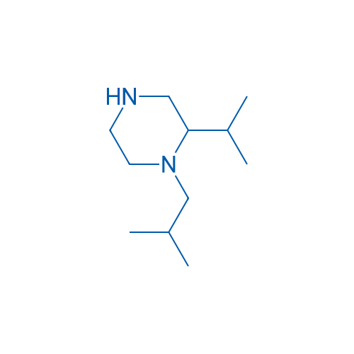 1-(2-Methylpropyl)-2-(propan-2-yl)piperazine 1g