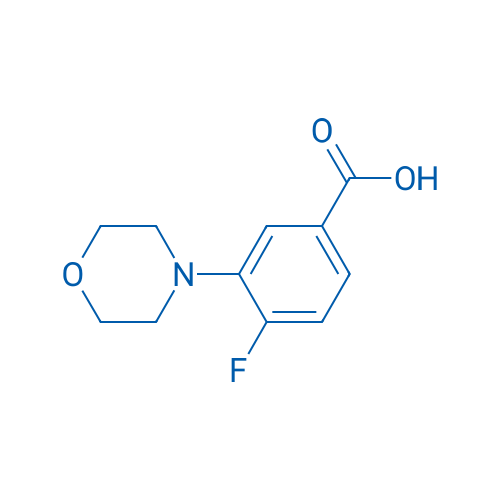 4-Fluoro-3-(morpholin-4-yl)benzoic acid 1g