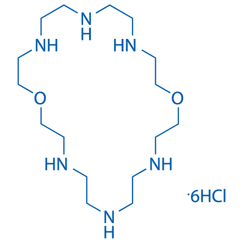 1,13-Dioxa-4,7,10,16,19,22-hexaazacyclotetracosane hydrochloride 1g