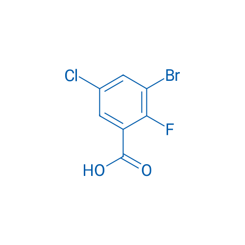 3-Bromo-5-Chloro-2-fluorobenzoic acid 250mg