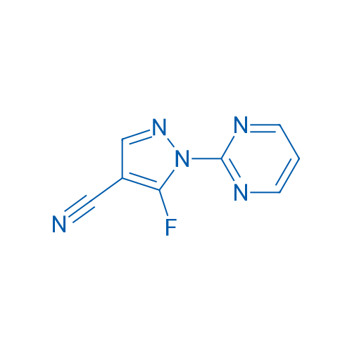 5-Fluoro-1-(pyrimidin-2-yl)-1H-pyrazole-4-carbonitrile 1g