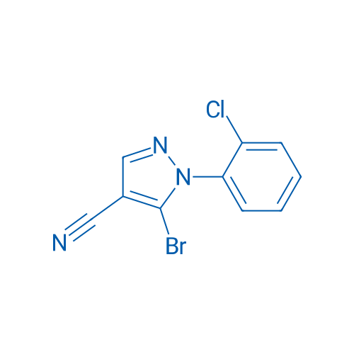 5-Bromo-1-(2-chlorophenyl)-1H-pyrazole-4-carbonitrile 250mg