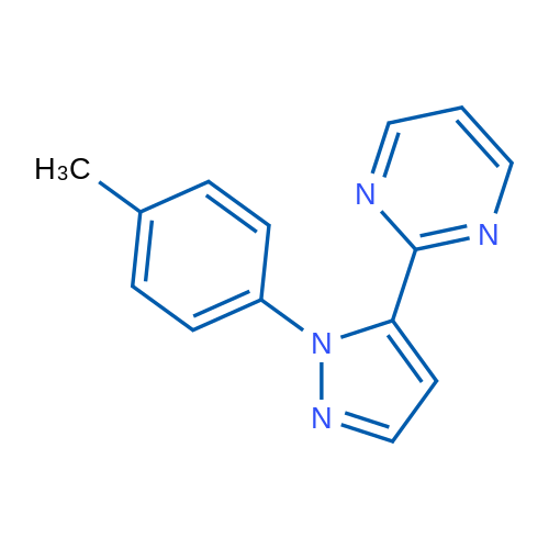 2-(1-(p-Tolyl)-1H-pyrazol-5-yl)pyrimidine 1g