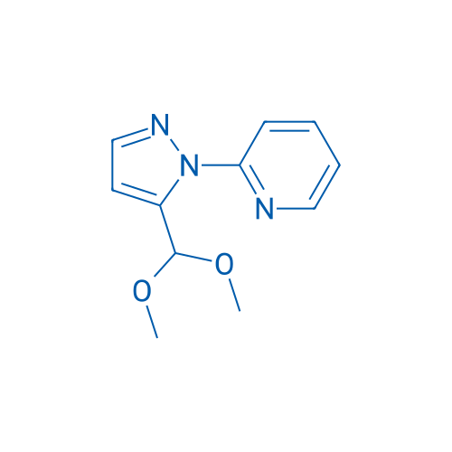 2-(5-(Dimethoxymethyl)-1H-pyrazol-1-yl)pyridine 1g
