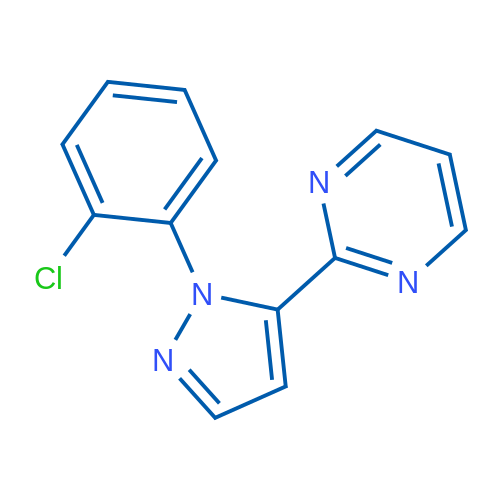 2-(1-(2-Chlorophenyl)-1H-pyrazol-5-yl)pyrimidine 1g