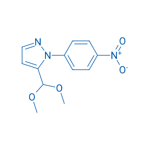 5-(Dimethoxymethyl)-1-(4-nitrophenyl)-1H-pyrazole 1g