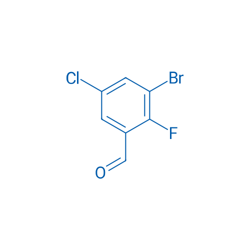 3-Bromo-5-chloro-2-fluorobenzaldehyde 100mg