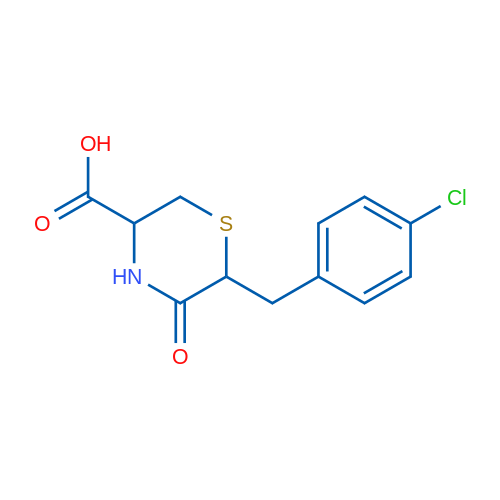 6-(4-Chlorobenzyl)-5-oxothiomorpholine-3-carboxylic acid 1g