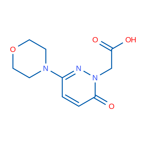 2-(3-Morpholino-6-oxopyridazin-1(6H)-yl)acetic acid 5g