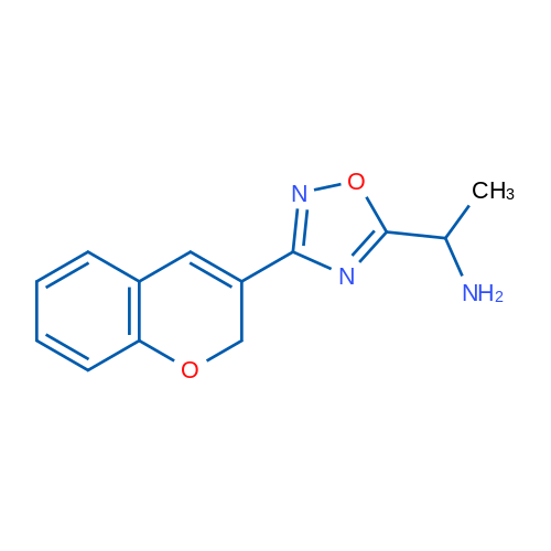 1-(3-(2H-Chromen-3-yl)-1,2,4-oxadiazol-5-yl)ethanamine 1g