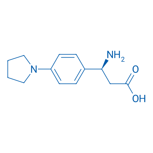 (S)-3-amino-3-(4-(pyrrolidin-1-yl)phenyl)propanoic acid 1g