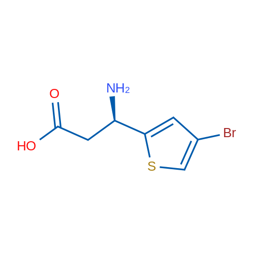 (3R)-3-amino-3-(4-bromothiophen-2-yl)propanoic acid 1g