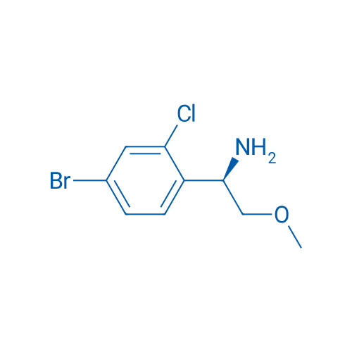 (R)-1-(4-Bromo-2-chlorophenyl)-2-methoxyethanamine 250mg