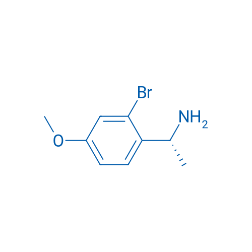 (1R)-1-(2-Bromo-4-methoxyphenyl)ethan-1-amine 250mg