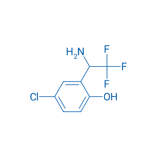 2-(1-Amino-2,2,2-trifluoroethyl)-4-chlorophenol 250mg