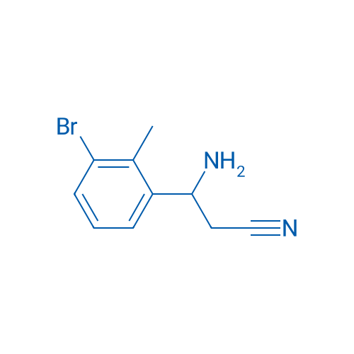 3-AMINO-3-(3-BROMO-2-METHYLPHENYL)PROPANENITRILE 1g