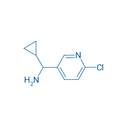 (6-Chloropyridin-3-yl)(cyclopropyl)methanamine 100mg