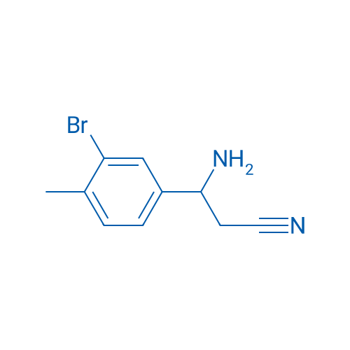 3-AMINO-3-(3-BROMO-4-METHYLPHENYL)PROPANENITRILE 1g