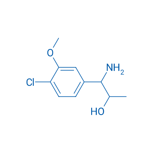 1-AMINO-1-(4-CHLORO-3-METHOXYPHENYL)PROPAN-2-OL 250mg