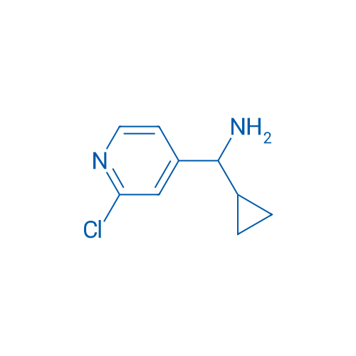 (2-Chloropyridin-4-yl)(cyclopropyl)methanamine 250mg