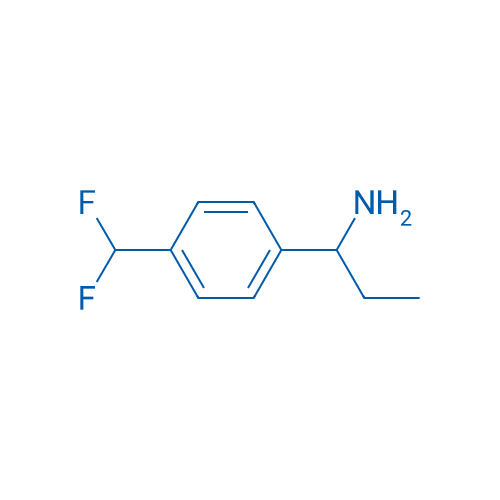 1-(4-(Difluoromethyl)phenyl)propan-1-amine 250mg