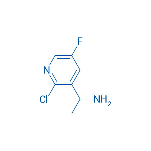 1-(2-Chloro-5-fluoropyridin-3-yl)ethan-1-amine 250mg