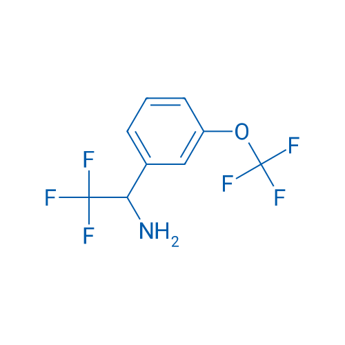 2,2,2-Trifluoro-1-(3-(trifluoromethoxy)phenyl)ethanamine 250mg