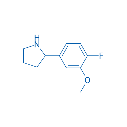 2-(4-Fluoro-3-methoxyphenyl)pyrrolidine 1g