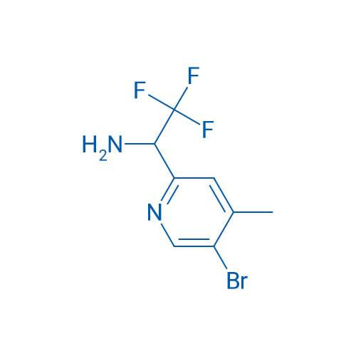 1-(5-Bromo-4-methyl(2-pyridyl))-2,2,2-trifluoroethylamine 250mg