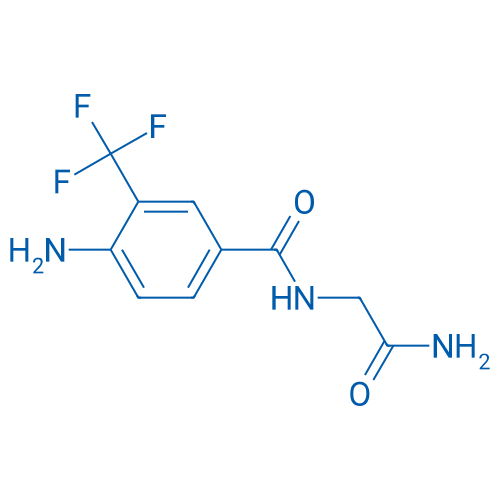 4-Amino-N-(2-amino-2-oxoethyl)-3-(trifluoromethyl)benzamide 1g