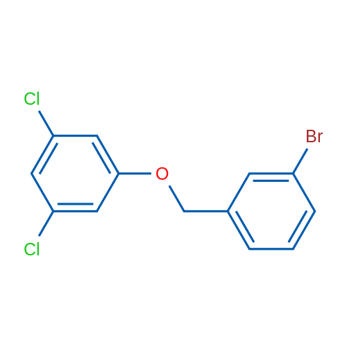 1-((3-Bromobenzyl)oxy)-3,5-dichlorobenzene 1g