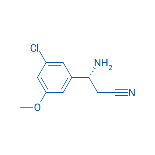 (3R)-3-AMINO-3-(5-CHLORO-3-METHOXYPHENYL)PROPANENITRILE 1g