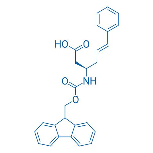 Fmoc-(R)-3-Amino-(6-phenyl)-5-hexenoic acid 250mg