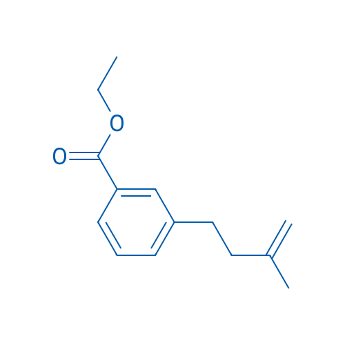 4-(3-Carboethoxyphenyl)-2-methyl-1-butene 1g