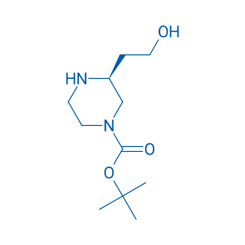 (S)-tert-Butyl 3-(2-hydroxyethyl)piperazine-1-carboxylate 250mg