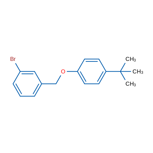 1-Bromo-3-((4-(tert-butyl)phenoxy)methyl)benzene 1g