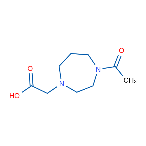2-(4-Acetyl-1,4-diazepan-1-yl)acetic acid 1g