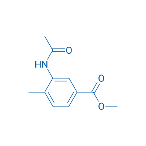 Benzoic acid, 3-(acetylamino)-4-methyl-, methyl ester 1g