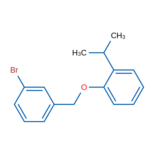 1-((3-Bromobenzyl)oxy)-2-isopropylbenzene 1g