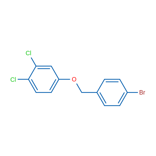 4-((4-Bromobenzyl)oxy)-1,2-dichlorobenzene 1g