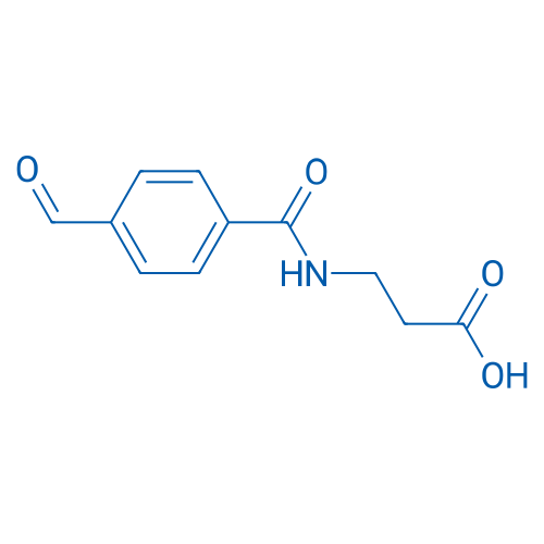 3-(4-Formylbenzamido)propanoic acid 250mg