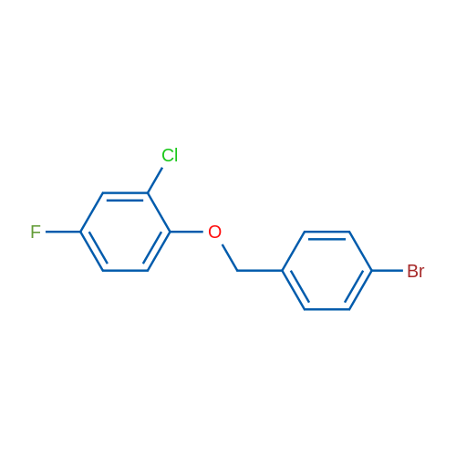 1-((4-Bromobenzyl)oxy)-2-chloro-4-fluorobenzene 1g