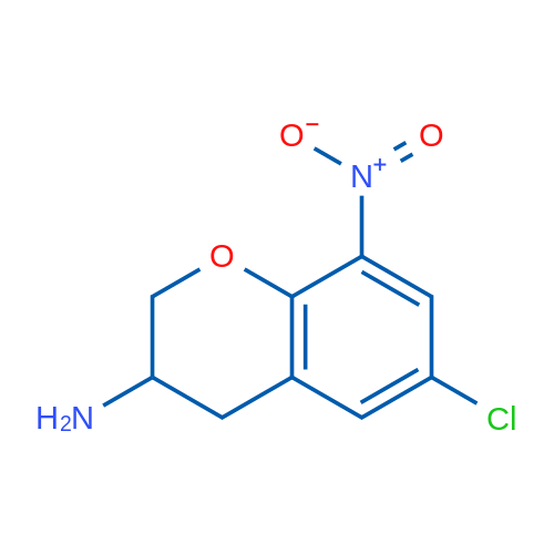 6-Chloro-8-nitrochroman-3-amine 1g
