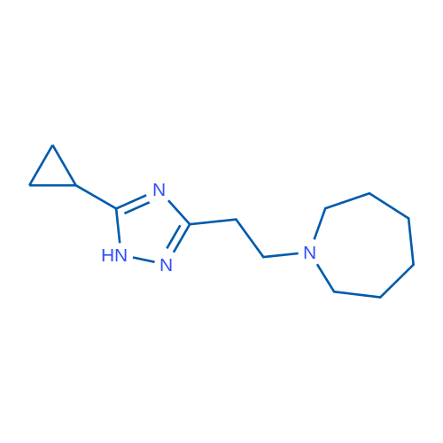 1-(2-(5-Cyclopropyl-1H-1,2,4-triazol-3-yl)ethyl)azepane 1g