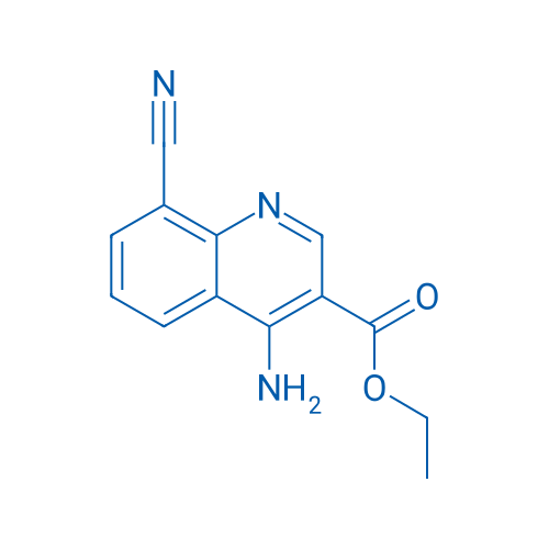 Ethyl 4-amino-8-cyanoquinoline-3-carboxylate 1g
