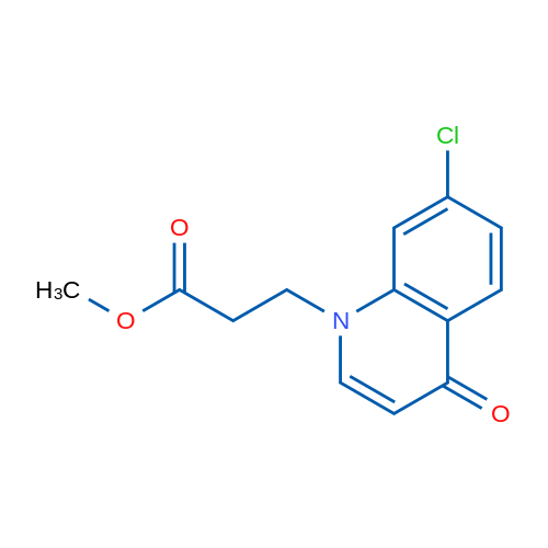Methyl 3-(7-chloro-4-oxoquinolin-1(4H)-yl)propanoate 1g
