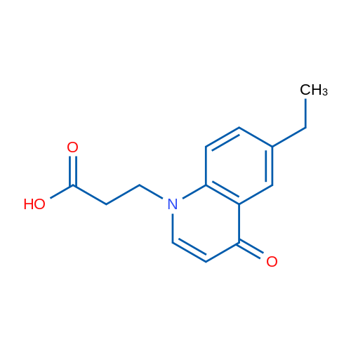3-(6-Ethyl-4-oxoquinolin-1(4H)-yl)propanoic acid 1g