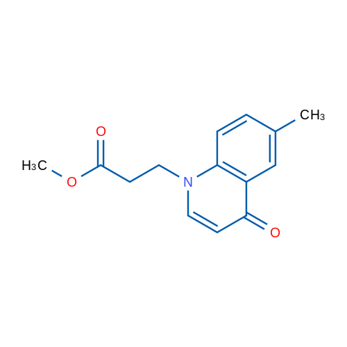 Methyl 3-(6-methyl-4-oxoquinolin-1(4H)-yl)propanoate 1g