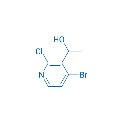 1-(4-Bromo-2-chloropyridin-3-yl)ethanol 250mg